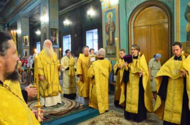 Богослужение в Казанском соборе (16 июня 2018 года)