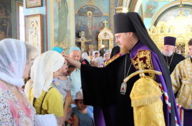 Божественная литургия в день празднования Почаевской иконе Пресвятой Богородицы