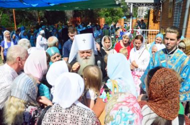 Божественная литургия в праздник Успения Пресвятой Богородицы