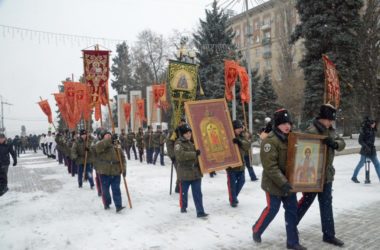 Крестный ход в память о репрессиях против казачества