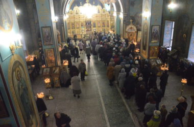 Всенощное бдение в Казанском соборе (16 марта 2019 года)