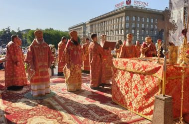 В Волгограде начались торжества в честь святых покровителей города