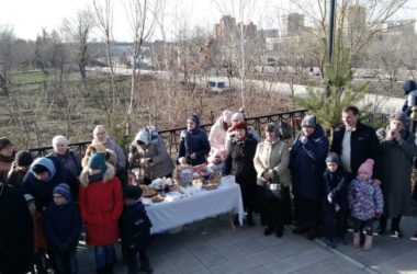 Широкая масленица в храме святого адмирала Феодора Ушакова