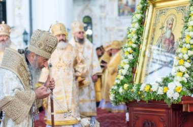 Предстоятель Украинской Православной Церкви возглавил торжественные богослужения по случаю праздника Крещения Руси в Киево-Печерской лавре