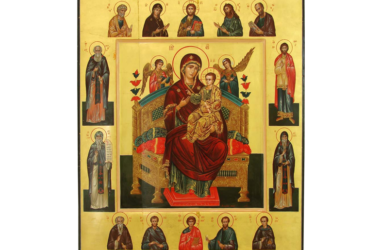 Святая Церковь чтит икону Богородицы Всецарица (Пантанасса)