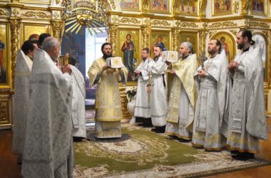 Митрополит Феодор совершил Литургию в Казанском соборе в день памяти святителя Феофана Затворника