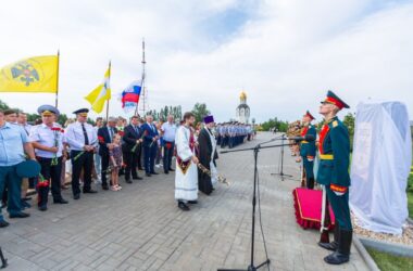 На Мамаевом кургане почтили память героев-ставропольцев, павших в боях за Сталинград