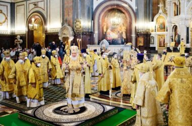 Патриаршая проповедь в Неделю Торжества Православия после Литургии в Храме Христа Спасителя