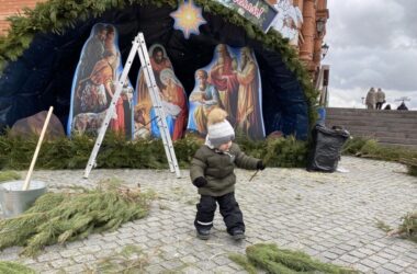 Подготовка к Рождеству Христову в кафедральном соборе