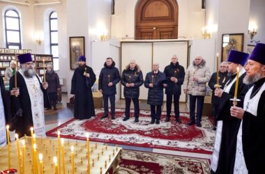 На Мамаевом кургане почтили память павших в Сталинградской битве