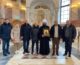Представители Законодательного собрания передали в дар кафедральному собору икону из Александро-Невской Лавры
