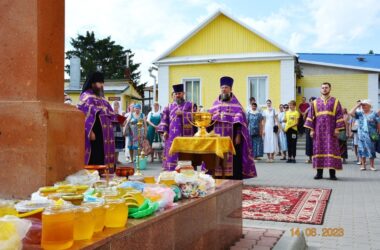 В Волгоградской епархии отметили первый из трех праздников августа, посвященных Спасителю