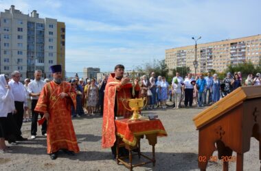 В Камышинском благочинии начинается строительство нового храма