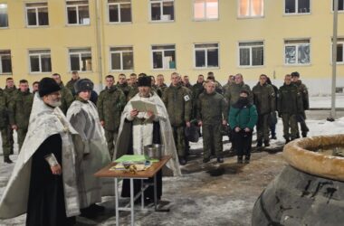 Военные встретили праздник Богоявления Господня