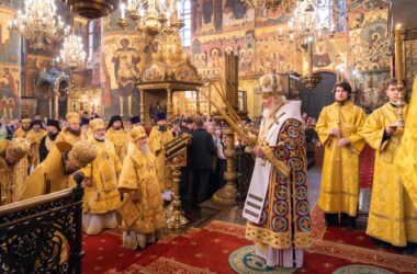 Патриаршая проповедь в день памяти святителя Ермогена после Литургии в Успенском соборе Московского Кремля