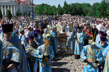 В Волгоград прибыл московский список Казанской иконы Божией Матери