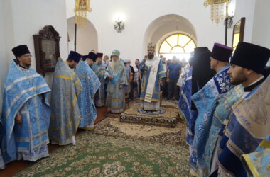 Празднования в честь Августовской иконы Божией Матери прошли в Кременском Вознесенском монастыре