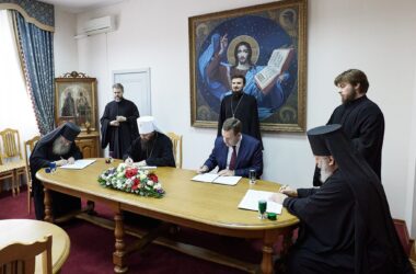 Подписано соглашение о сотрудничестве между епархиями Волгоградской митрополии и Облспорткомитетом