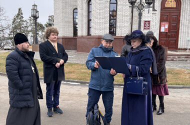 Павел Карпухин и Елена Велена посетили Мамаев курган