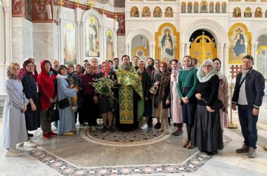 Восьмой ежемесячный молебен о прощении и прекращении греха детоубийства прошёл в главном храме города