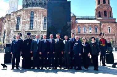 В Городище установлен памятный знак «Рубеж Сталинградской доблести»