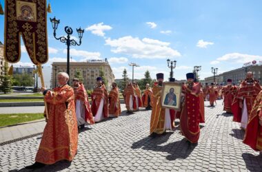 Волгоградцы молитвенно почтили память священномученика Николая Попова