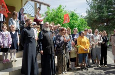 На Богоявленском приходе отметили День Победы
