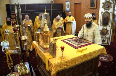 Митрополит Феодор совершил Литургию в день пророка Илии