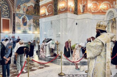 Митрополит Феодор возглавил Всенощное бдение в канун Ильина дня