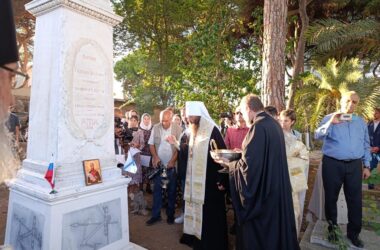 Митрополит Феодор совершил освящение мемориала русским морякам