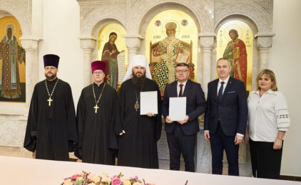 Подписано соглашение о сотрудничестве между Волгоградской епархией и ВГСПУ