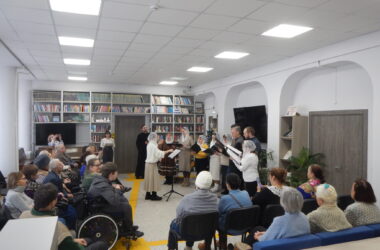 О Рождестве Спасителя услышали в библиотеке для слепых