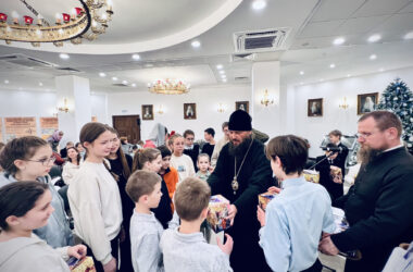 Рождественский концерт детского Архиерейского хора прошел в Александро-Невском соборе