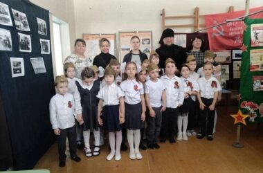 Участники IV Детского патриотического форума «Сталинград — Родина Победы» узнали о судьбе храма Казанской иконы Божией Матери