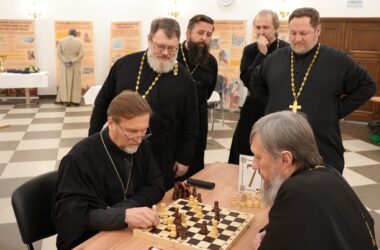 Турнир по шахматам объединил клириков Волгоградской митрополии