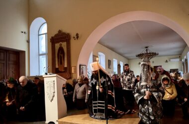 Правящий архиерей совершил чтение третьей части Великого покаянного канона