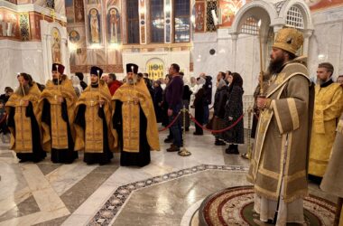 Митрополит Феодор совершил Всенощное бдение в канун Недели о блудном сыне