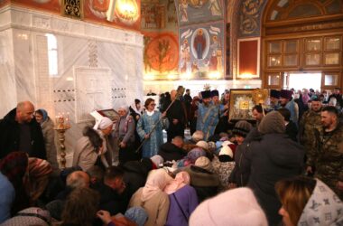 В Волгограде встретили казачий Крестный ход