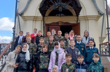 «Я бы хотела здесь жить» — школьники побывали в Спасо-Преображенском храме
