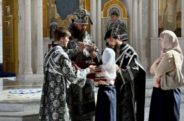 Митрополит Феодор возглавил Литургию Преждеосвященных Даров в последний день Святой Четыредесятницы