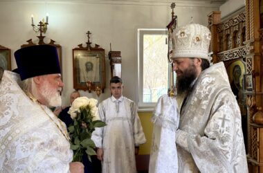 Митрополит Феодор совершил Литургию в Лазареву субботу