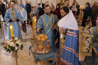 Сын Божий, Сын Девы бывает, и Гавриил благодать благовествует