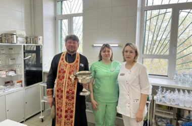Пасхальная радость в стенах больницы №16 Волгограда