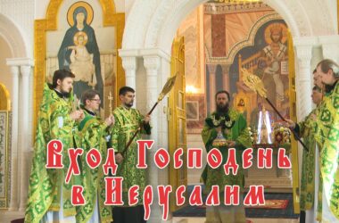 Видео: Праздник Входа Господня в Иерусалим
