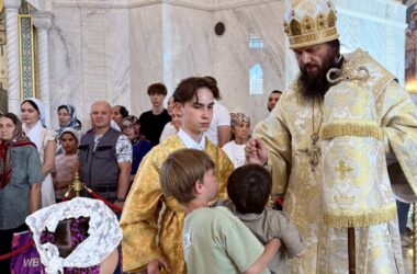 Митрополит Феодор совершил Всенощное бдение в канун Недели 4-й по Пятидесятнице